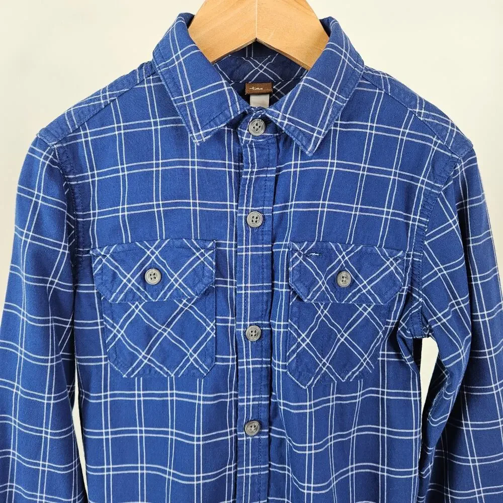 Boy's Long-Sleeve Blue Shirt Bundle | Ralph Lauren | Tea | Hatley PJs‎ | Size 8